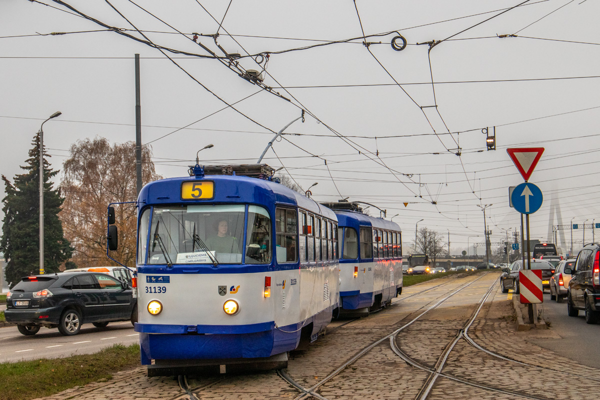 Рига, Tatra T3A № 31139