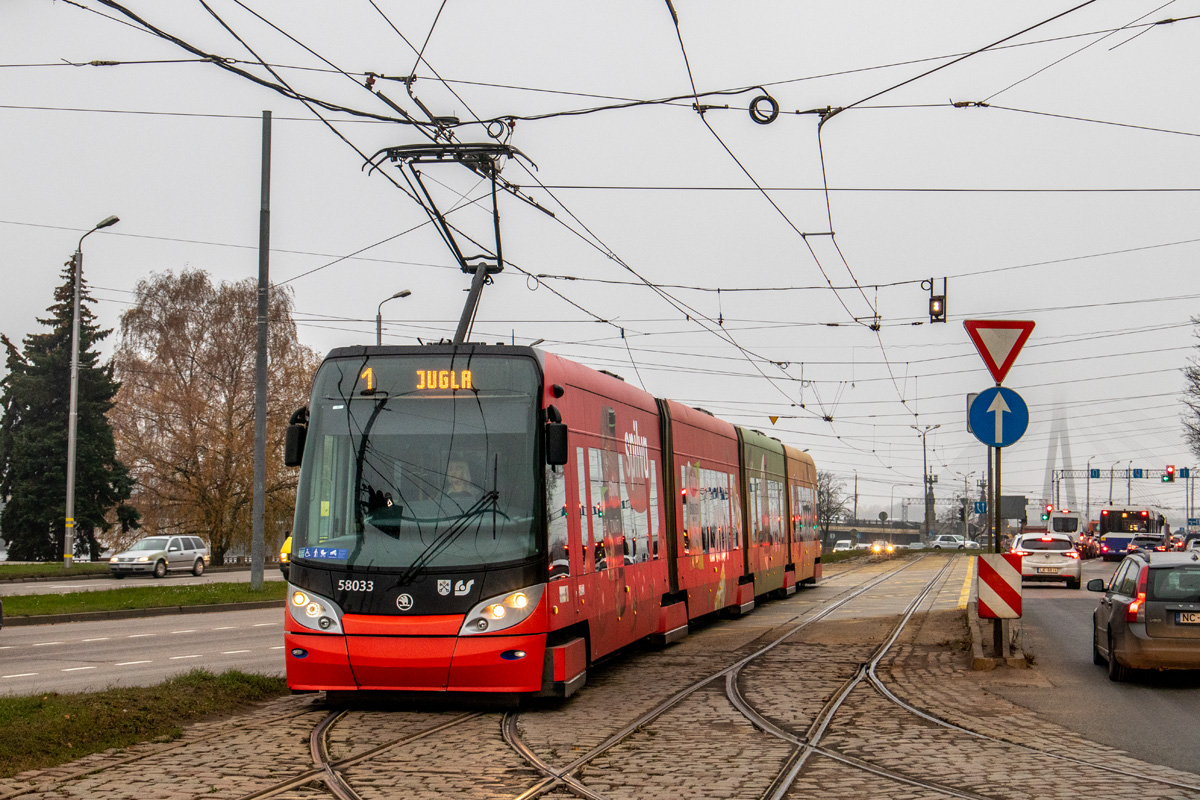 Рига, Škoda 15T1 ForCity Alfa Riga № 58033