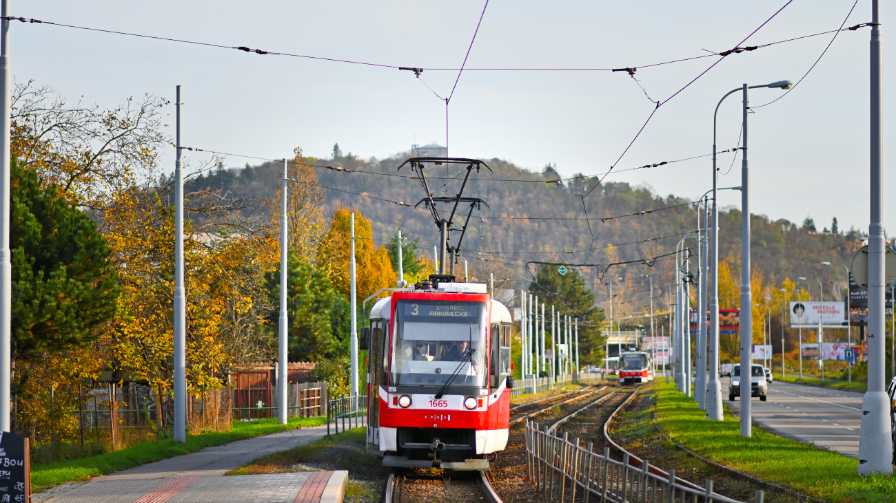 Брно, Tatra T3R (1995) № 1665