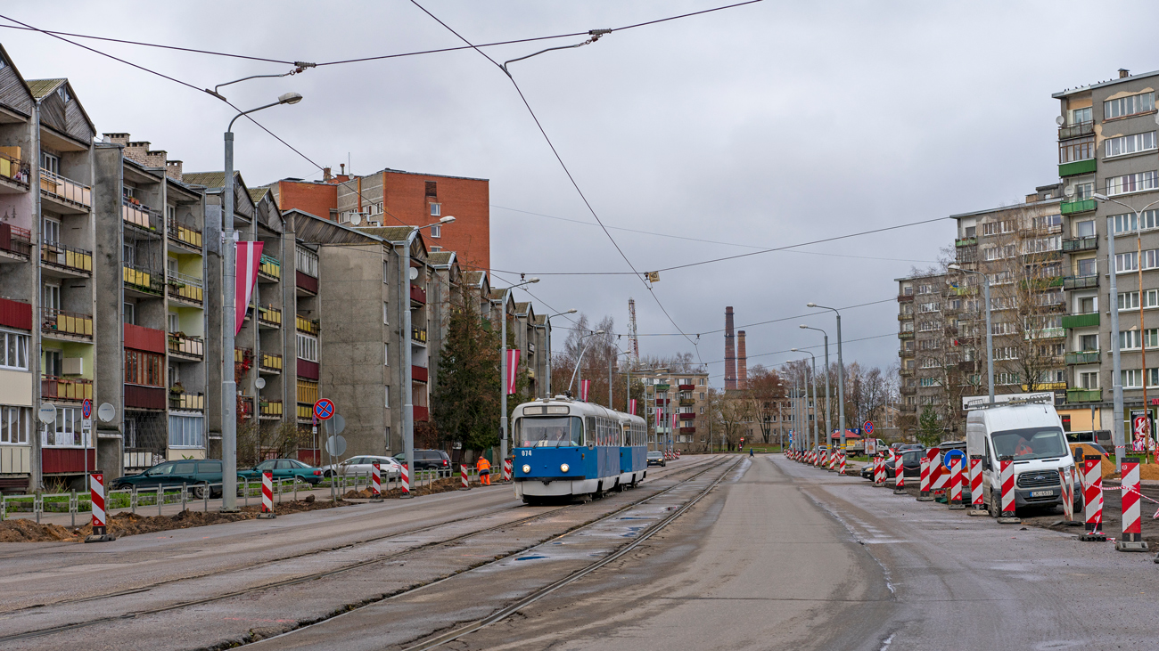 Даугавпилс — Трамвайные линии и инфраструктура