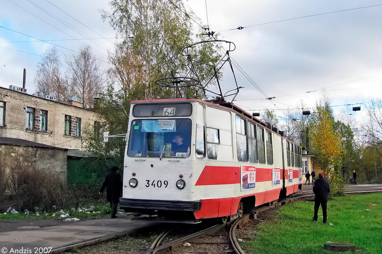 Санкт-Петербург, ЛВС-86К № 3409