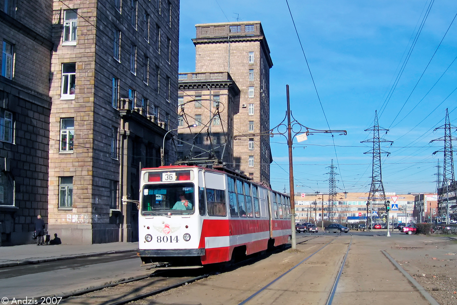 Санкт-Петербург, ЛВС-86К № 8014