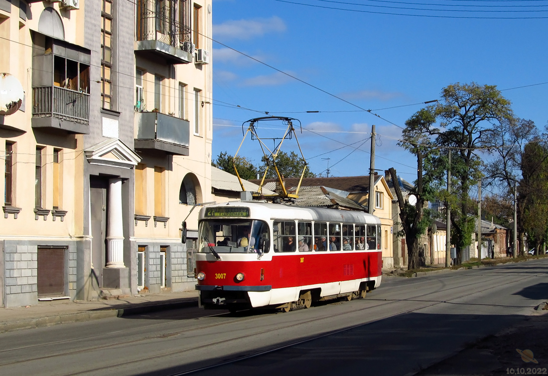 Harkiva, Tatra T3SUCS № 3007 Harkiva, Tatra T3SUCS № 3007