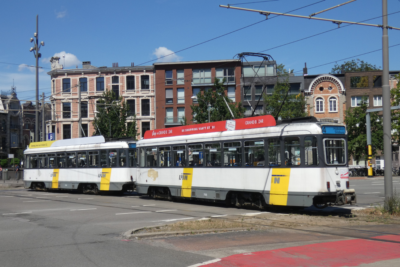 Антверпен, BN PCC Antwerpen (modernised) № 7155; Антверпен, BN PCC Antwerpen (modernised) № 7081