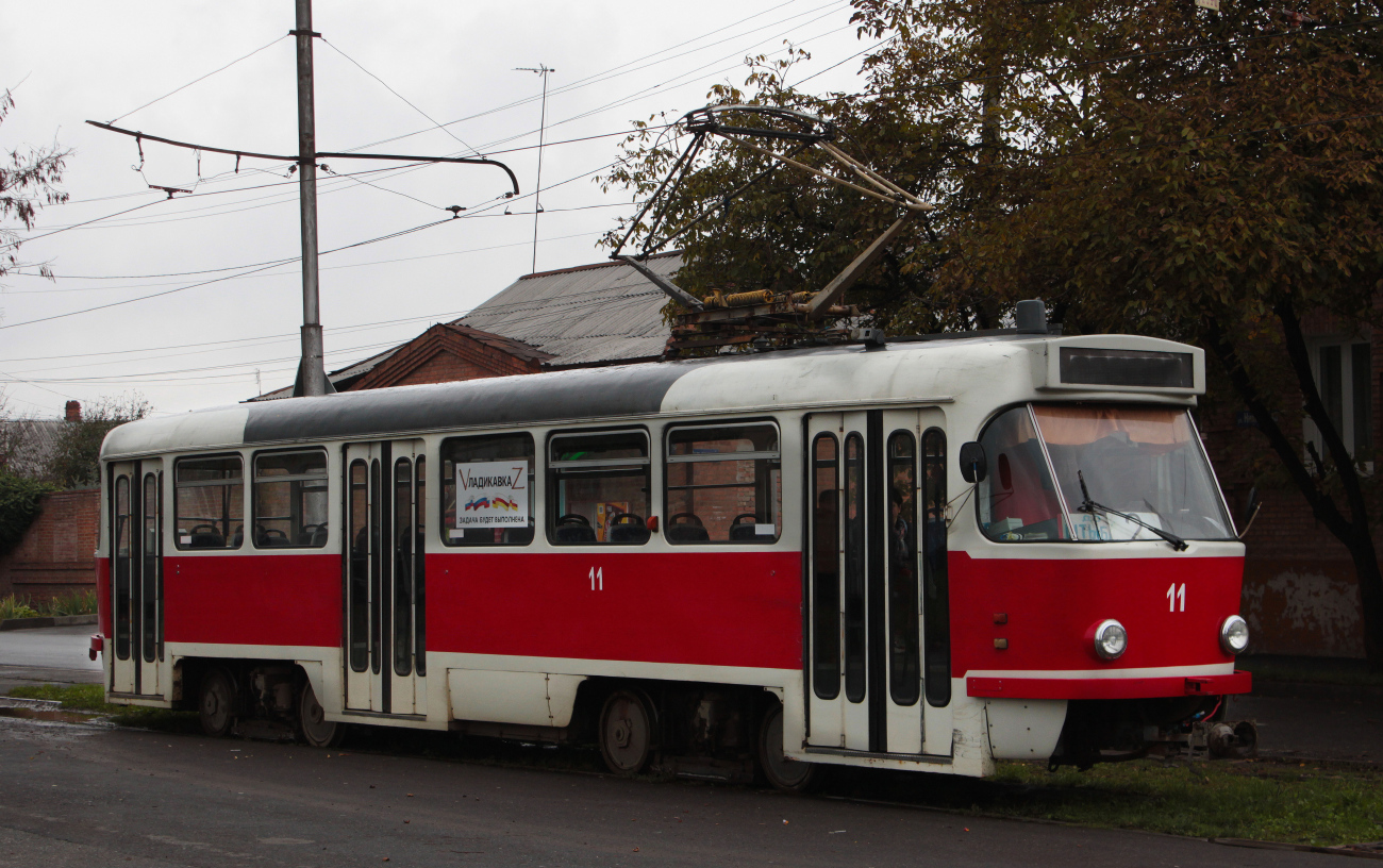 Владикавказ, Tatra T4DM № 11