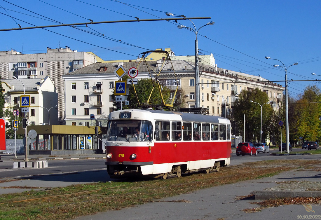 Харьков, Tatra T3A № 475
