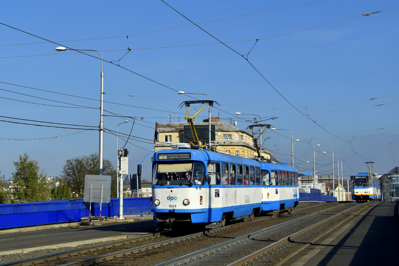 Острава, Tatra T3R.P № 1025