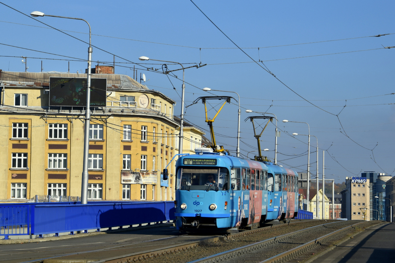Ostrava, Tatra T3R.P № 1027