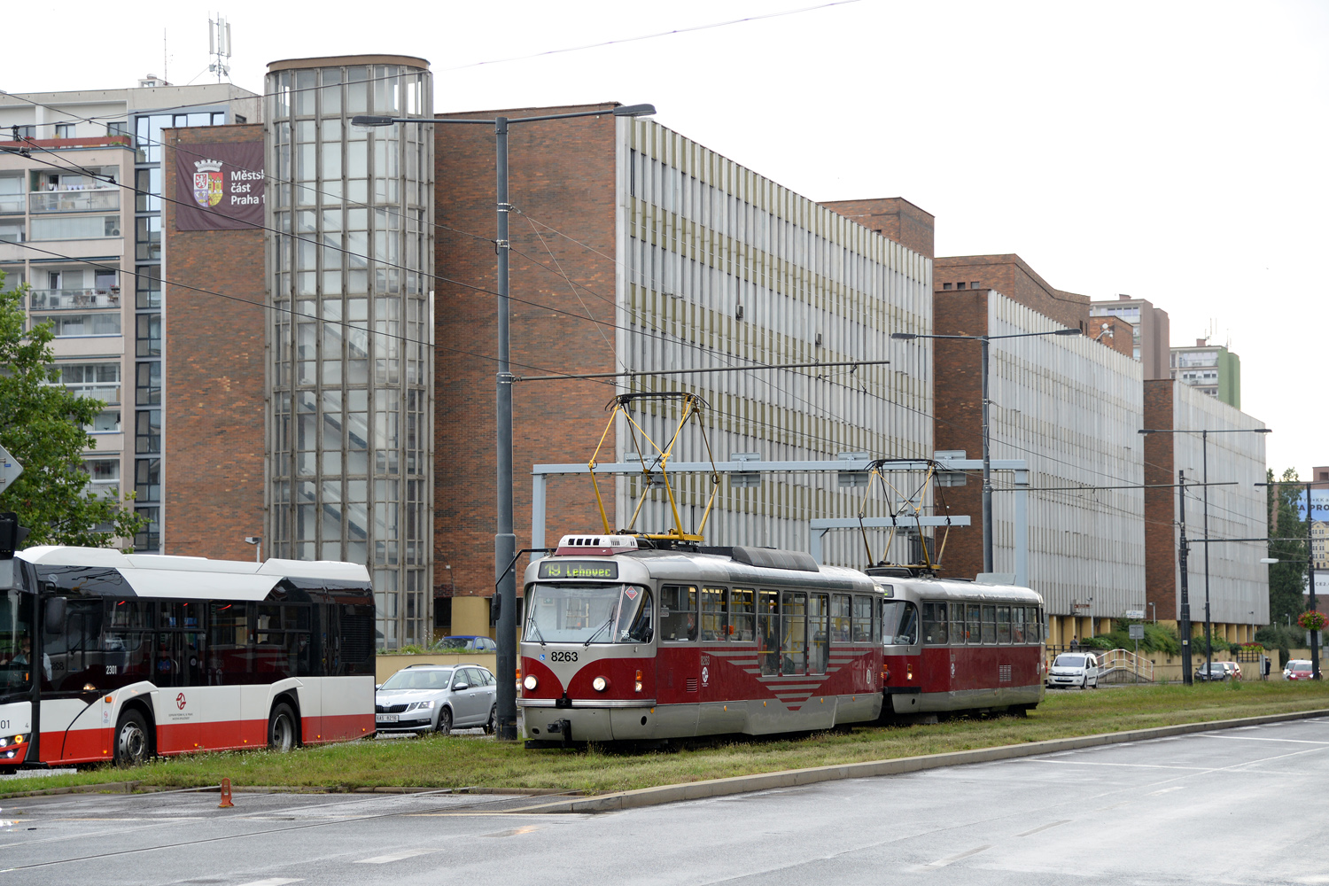 Прага, Tatra T3R.PLF № 8263