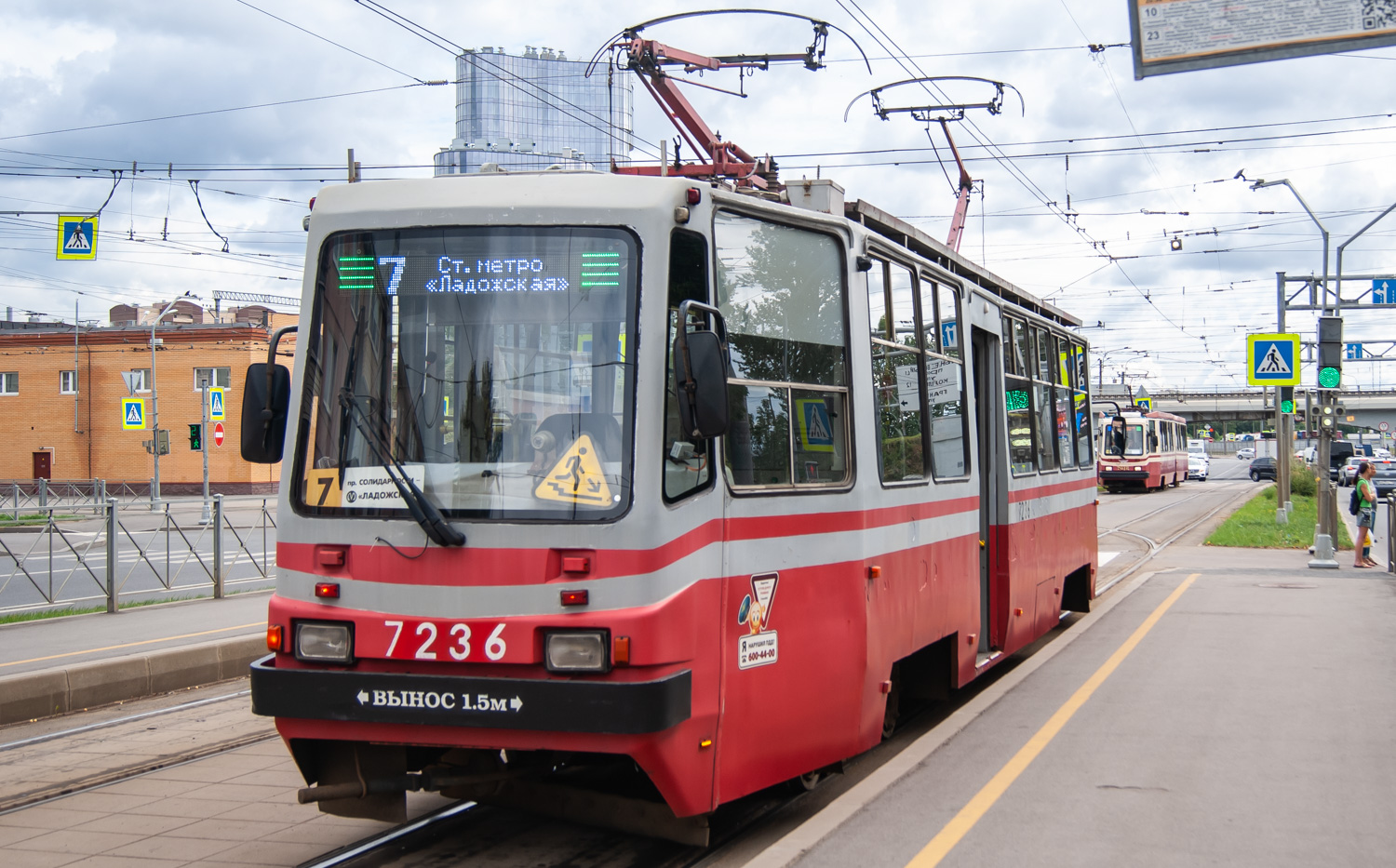 Санкт-Петербург, ТС-77 № 7236