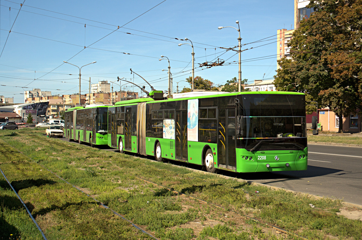 Харьков, ЛАЗ E301D1 № 2208