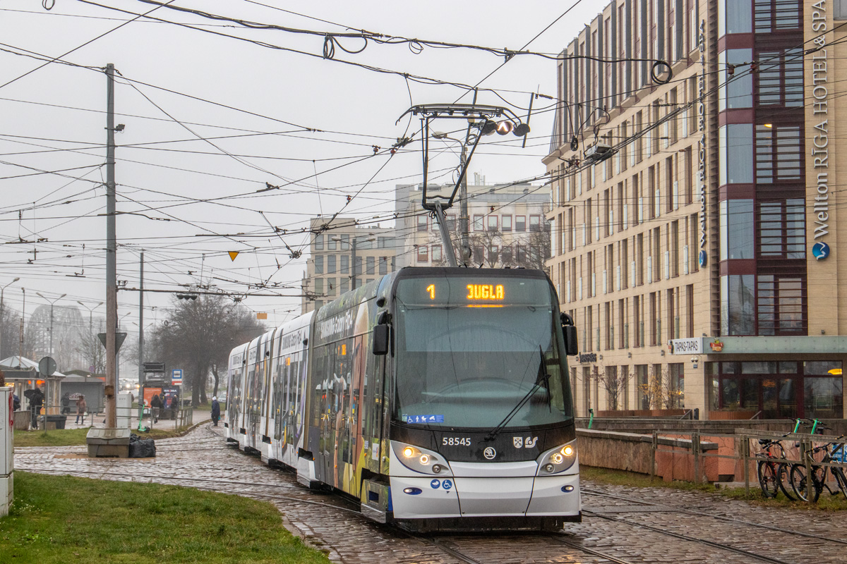 Рига, Škoda 15T2А ForCity Alfa Riga № 58545