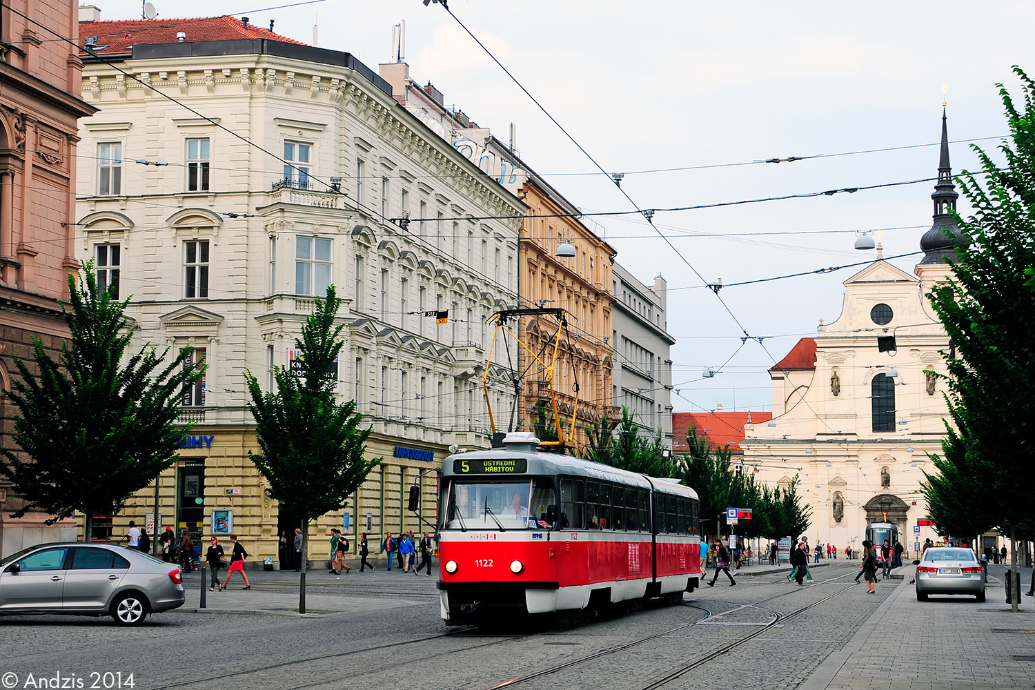 Брно, Tatra K2YU № 1122