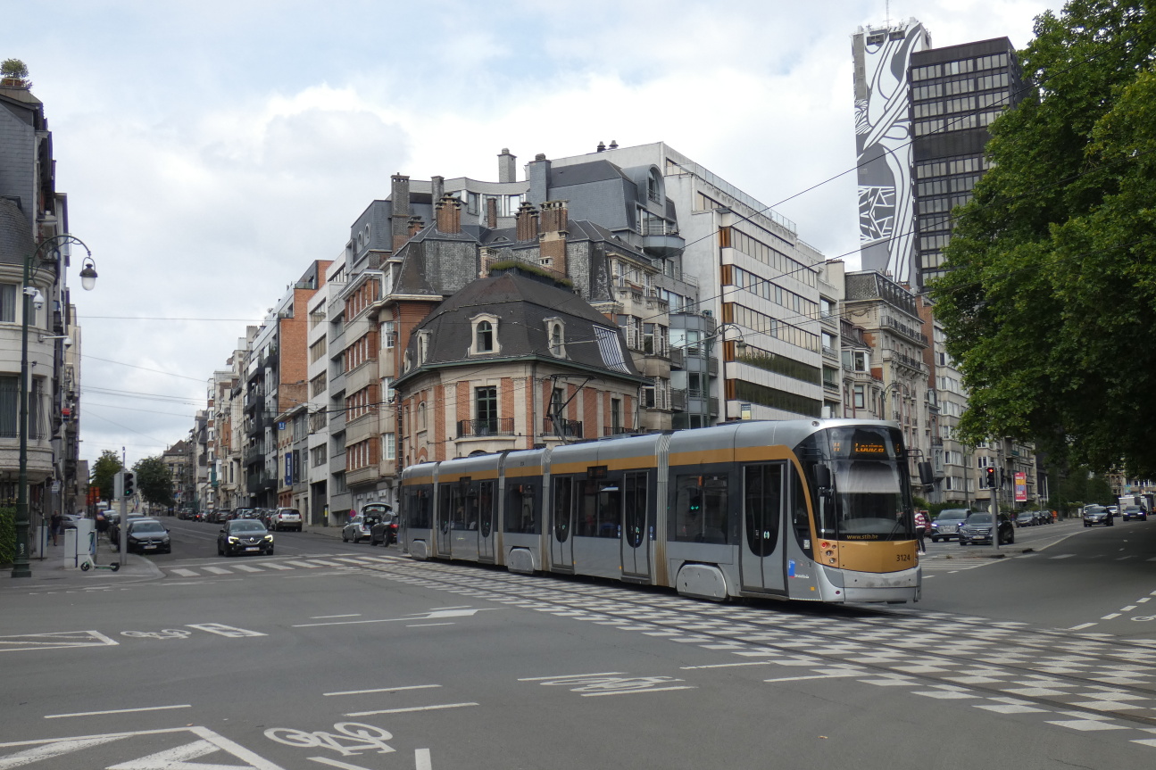 Брюссель, Bombardier T3000 № 3124