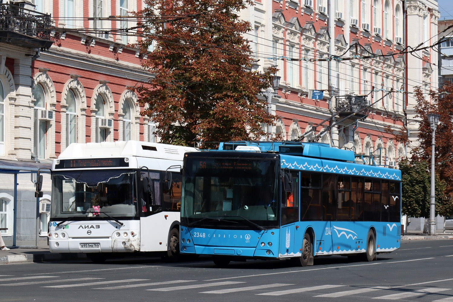 Саратов, СВАРЗ-МАЗ-6275 № 2348