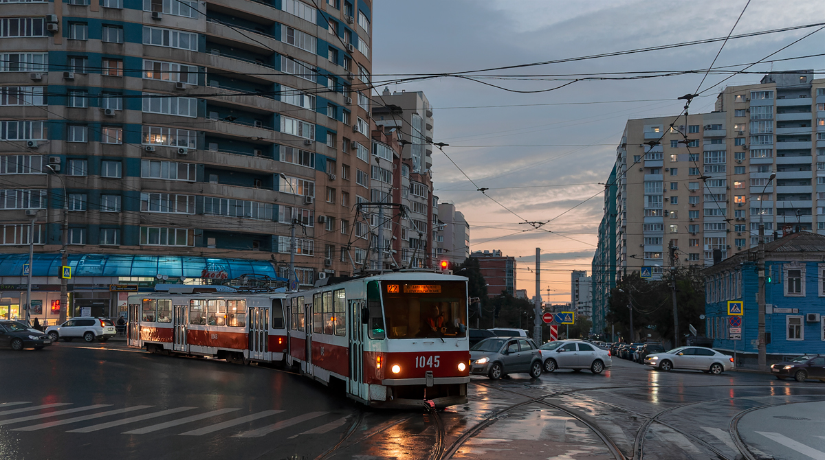 Самара, Tatra T6B5SU № 1045 Самара, Tatra T6B5SU № 1045