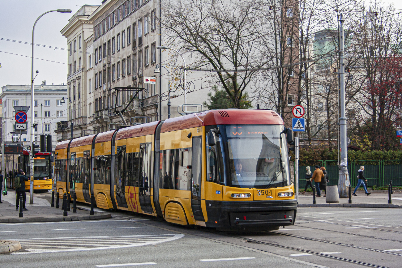 Варшава, PESA Swing 120NaDuo № 3504