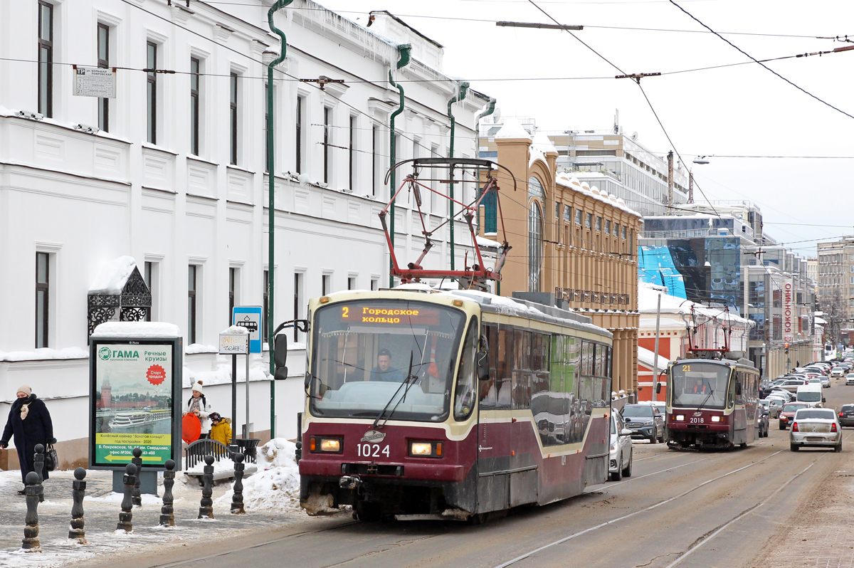 Нижний Новгород, 71-407 № 1024
