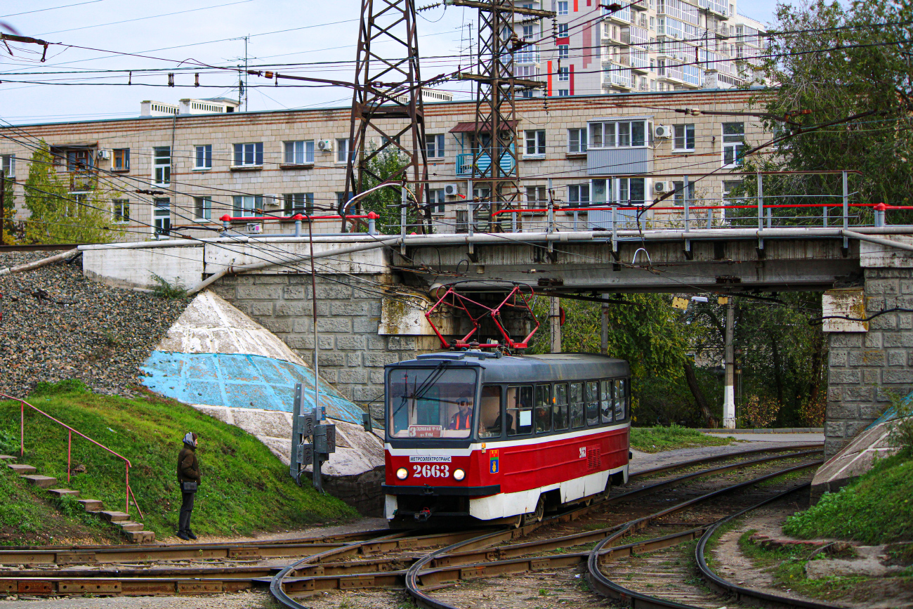 Волгоград, Tatra T3SU мод. ВЗСМ № 2663