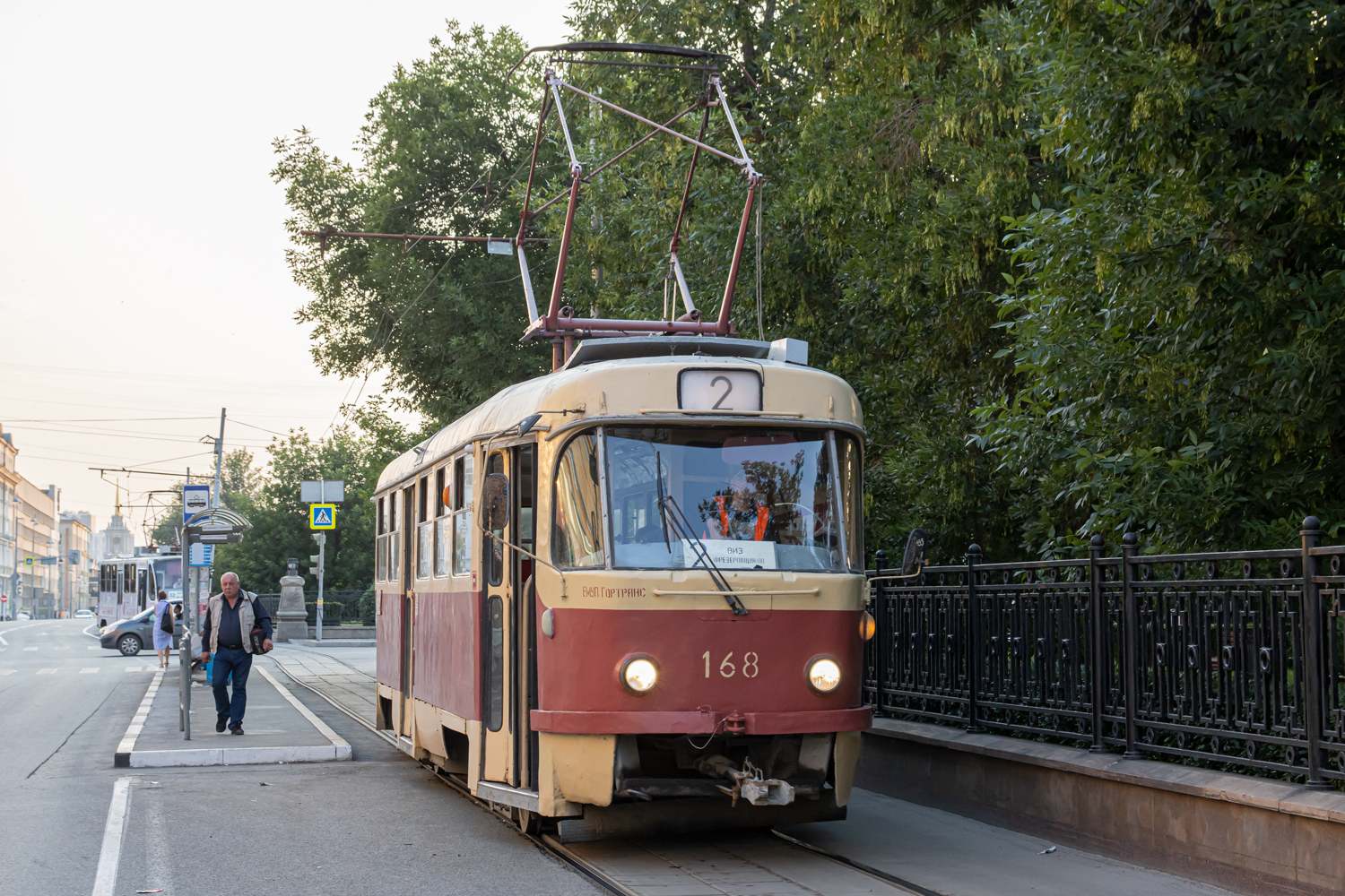 Екатеринбург, Tatra T3SU № 168