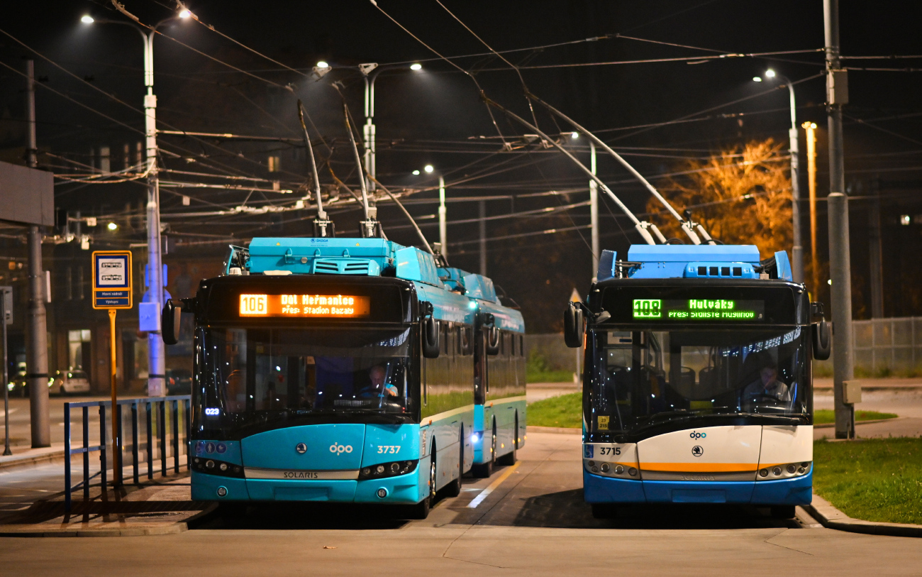 Ostrawa, Škoda 26Tr Solaris III Nr 3737; Ostrawa, Škoda 26Tr Solaris III Nr 3715