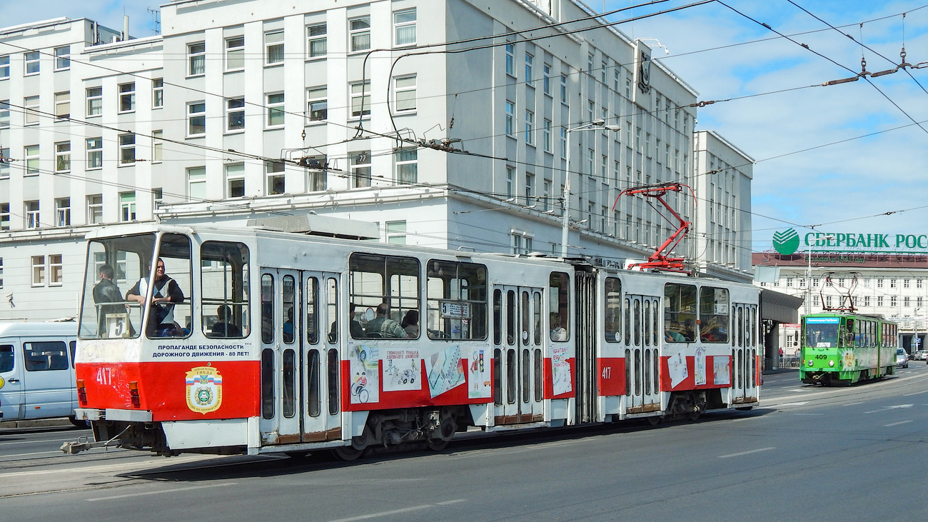 Kaliningrad, Tatra KT4SU # 417