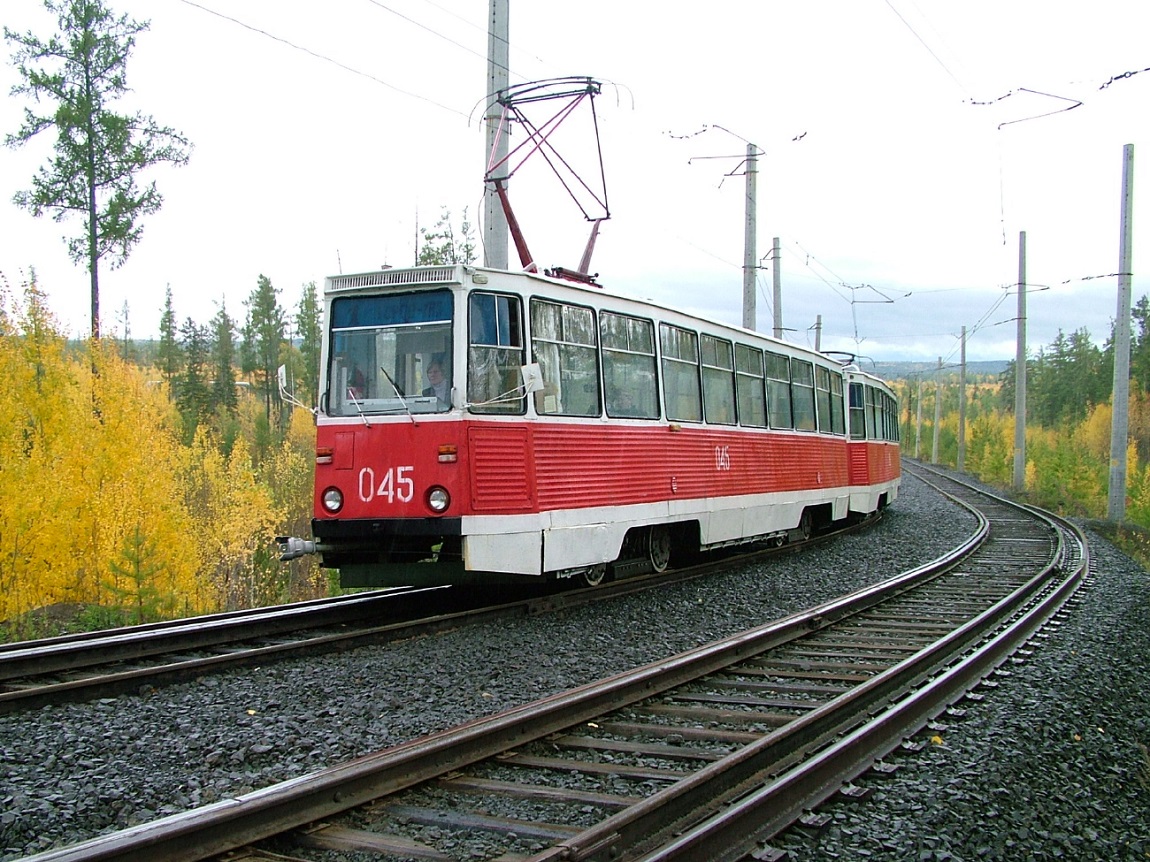 Усть-Илимск, 71-605 (КТМ-5М3) № 045