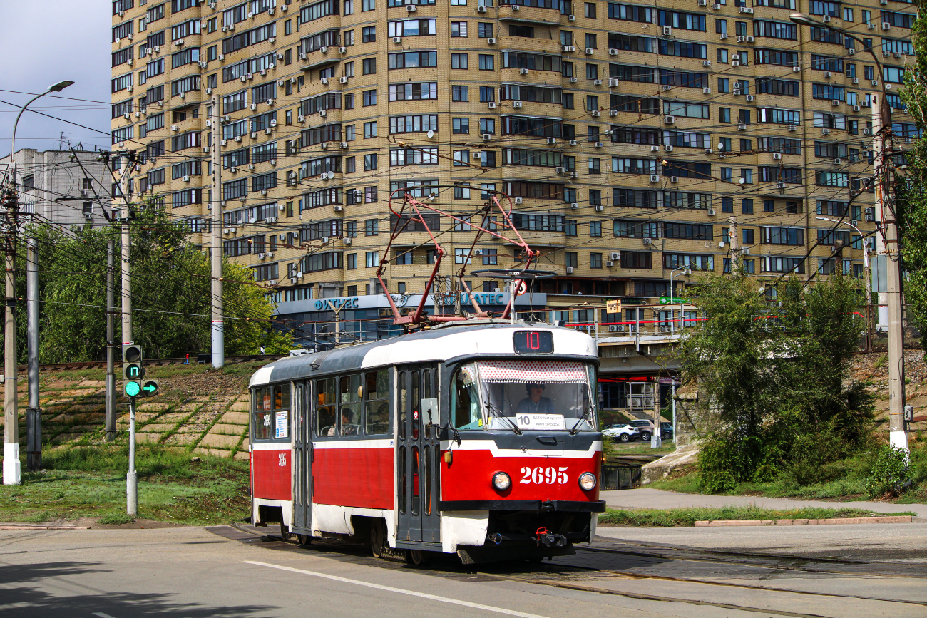 Волгоград, Tatra T3SU № 2695