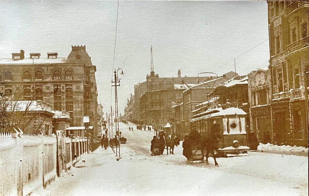 Владивосток — Исторические фотографии — трамвай (1912-1945)