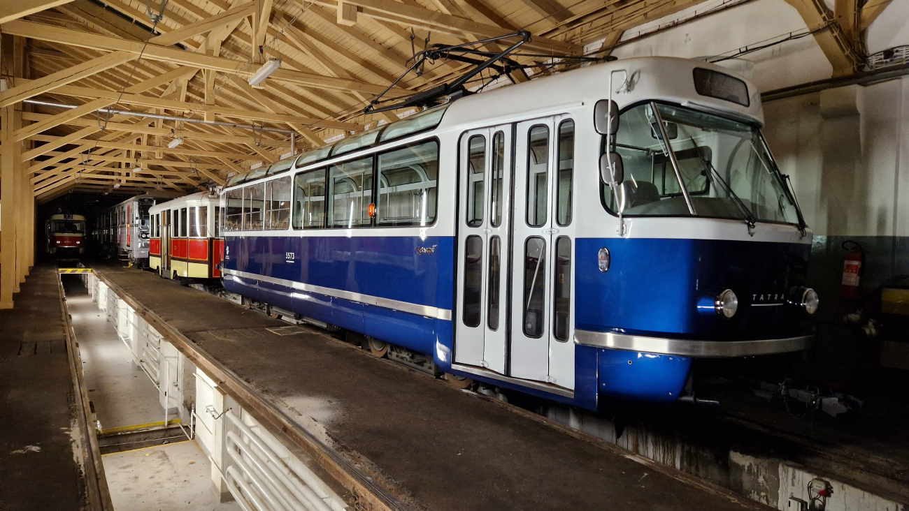 Прага, Tatra T3R.P № 5573