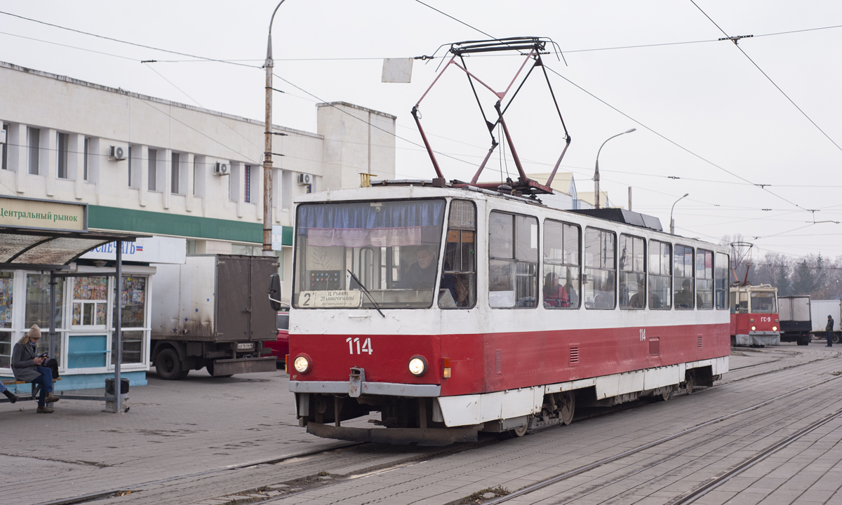 Липецк, Tatra T6B5SU № 114