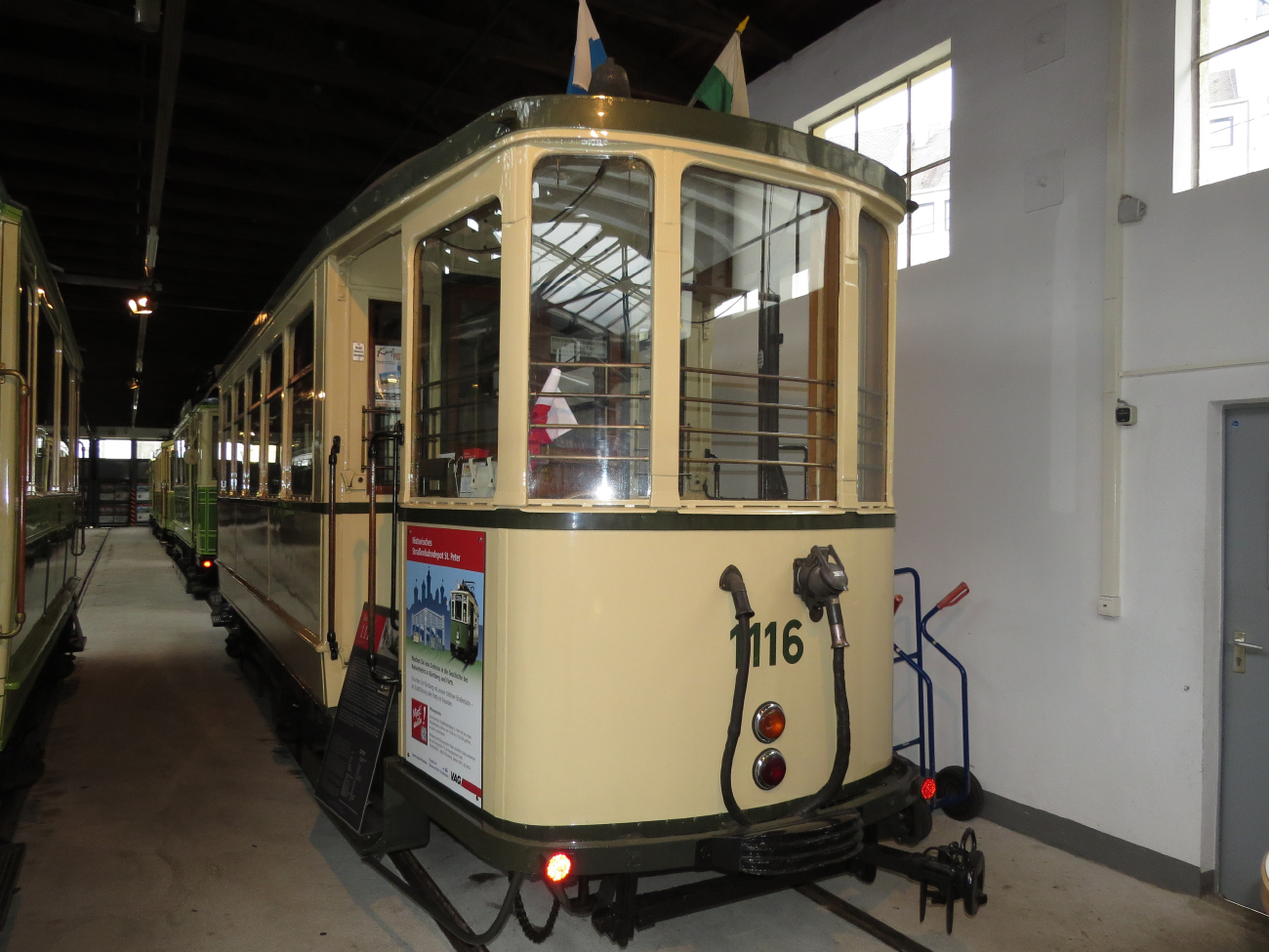 Norymberga, MAN 2-axle trailer car Nr 1116