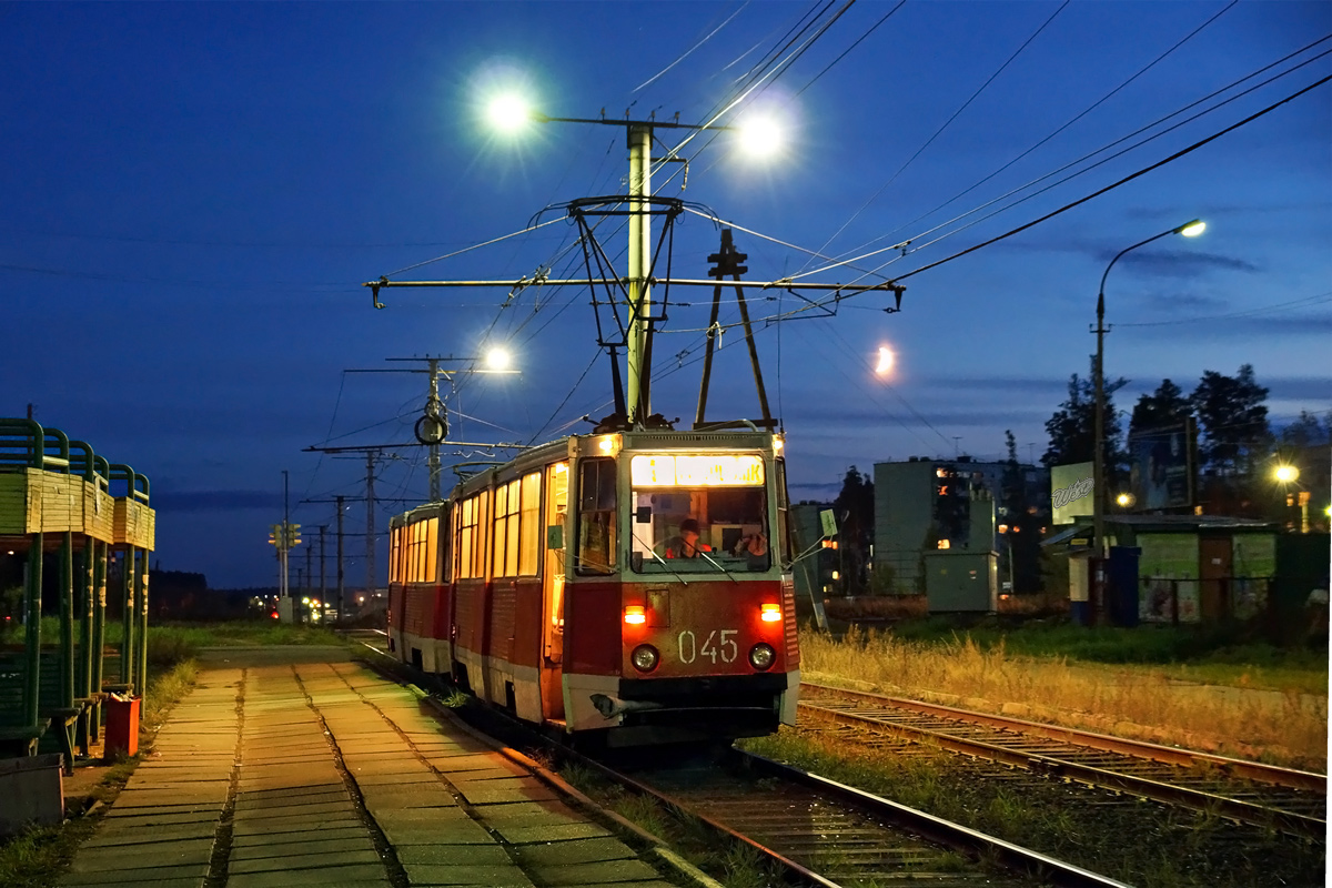 Усть-Илимск, 71-605 (КТМ-5М3) № 045