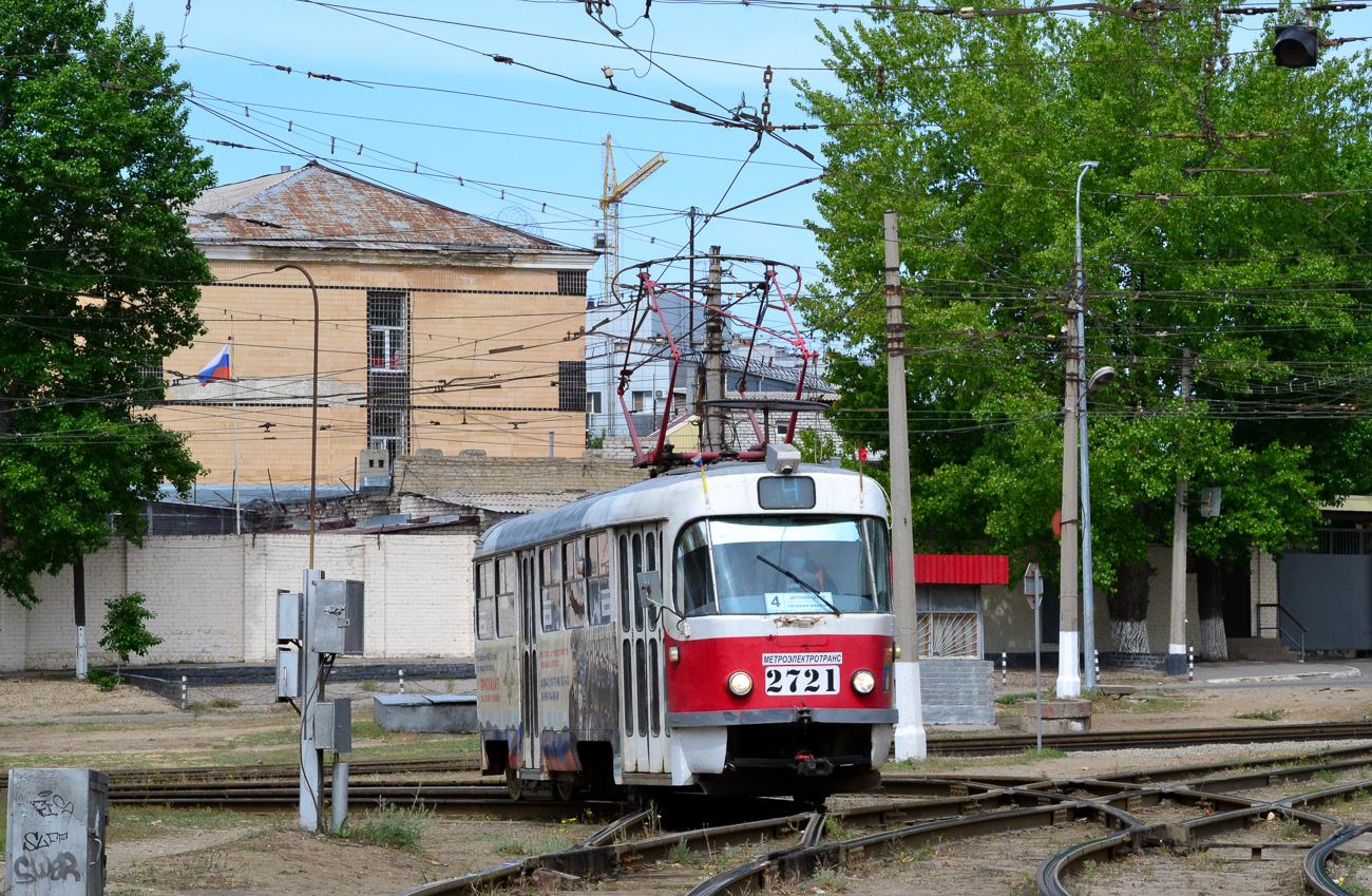 Volgograd, Tatra T3SU # 2721 Volgograd, Tatra T3SU # 2721