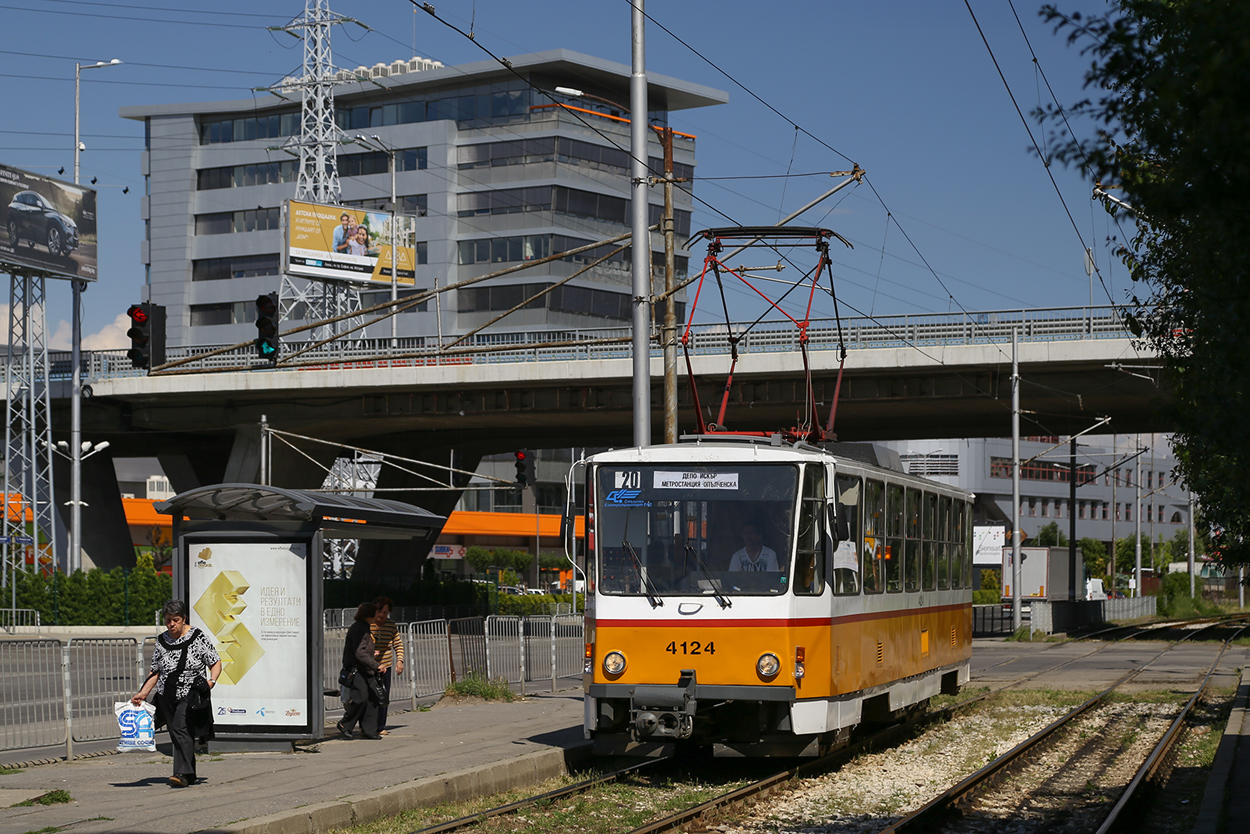 София, Tatra T6B5B № 4124