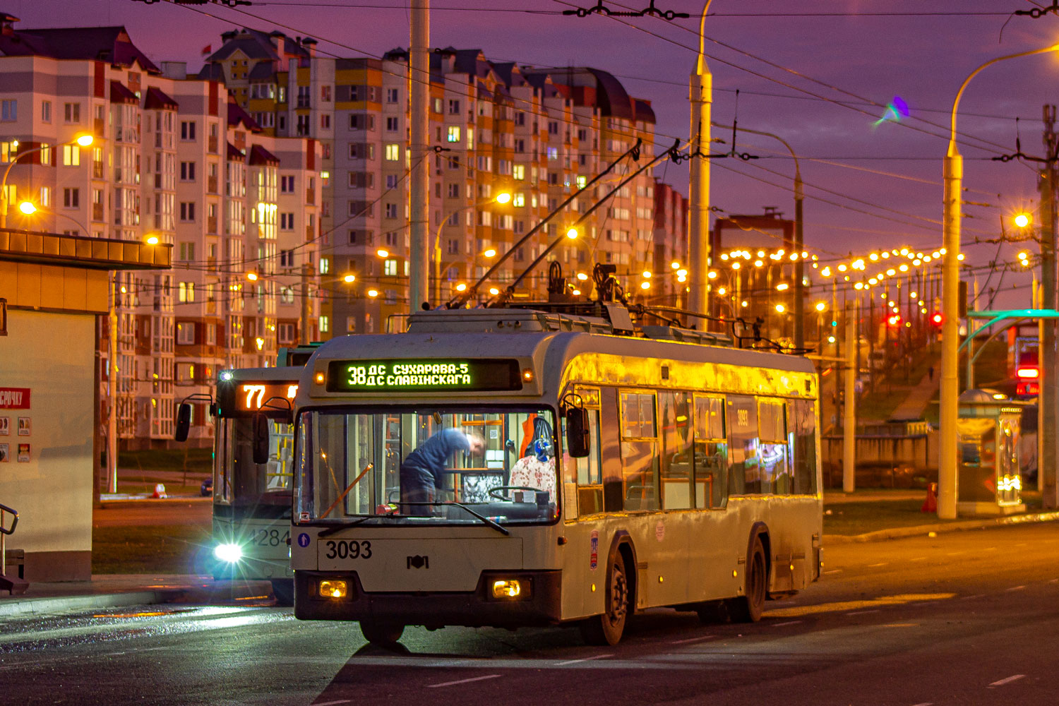 Минск, БКМ 321 № 3093 Минск, БКМ 321 № 3093