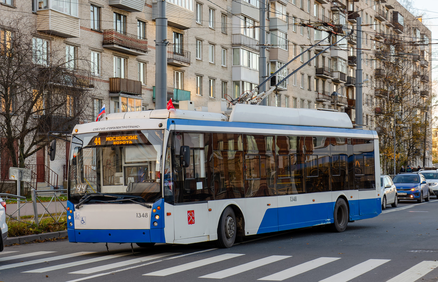 Санкт-Петербург, Тролза-5265.00 «Мегаполис» № 1348
