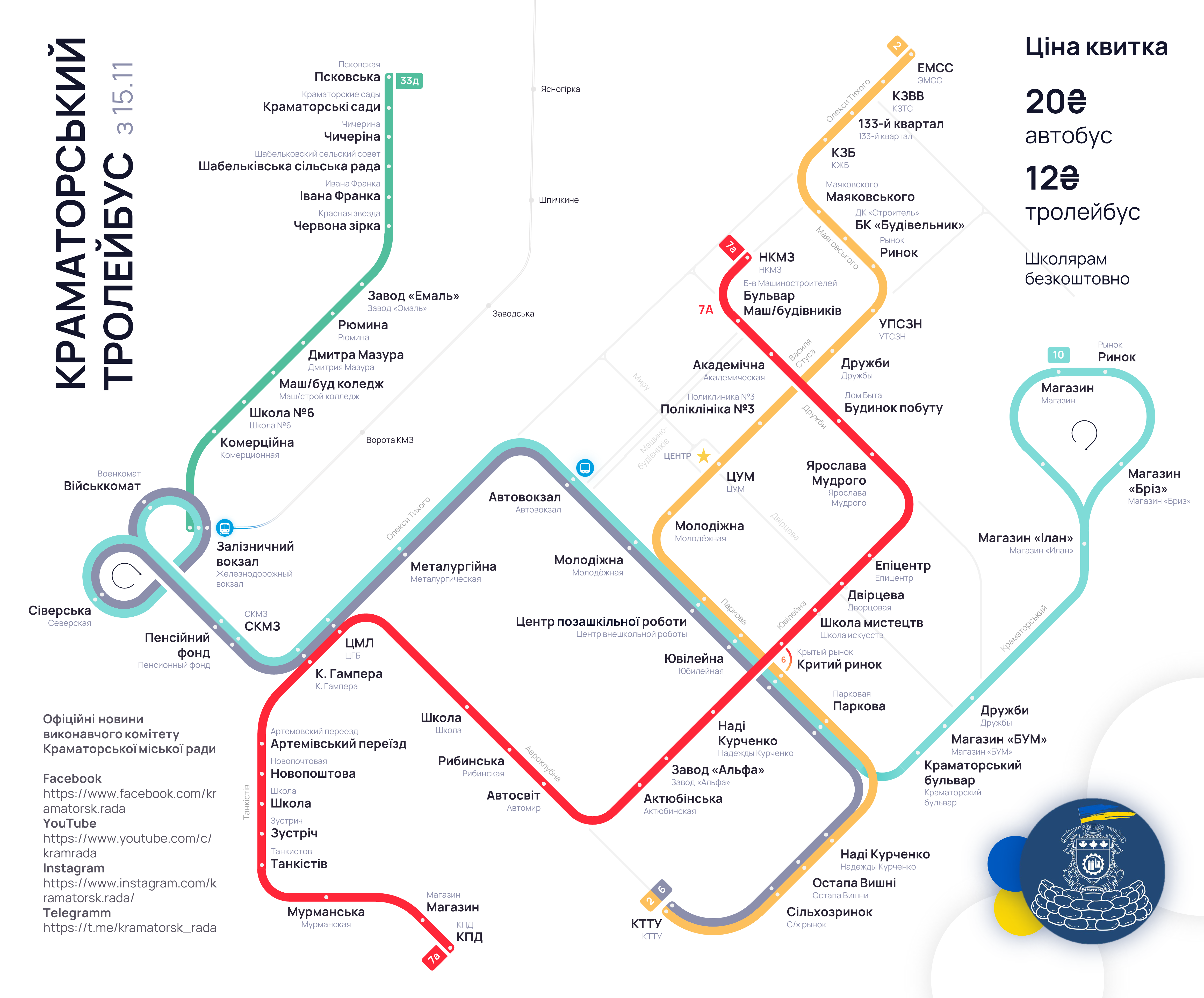 Kramatorsk — Maps
