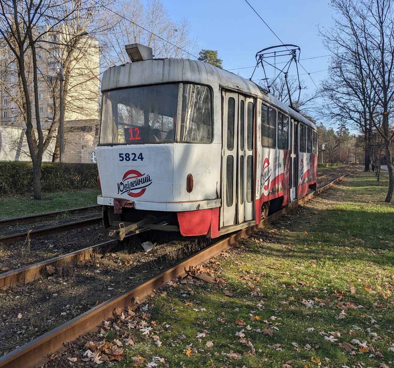 Киев, Tatra T3SU № 5824