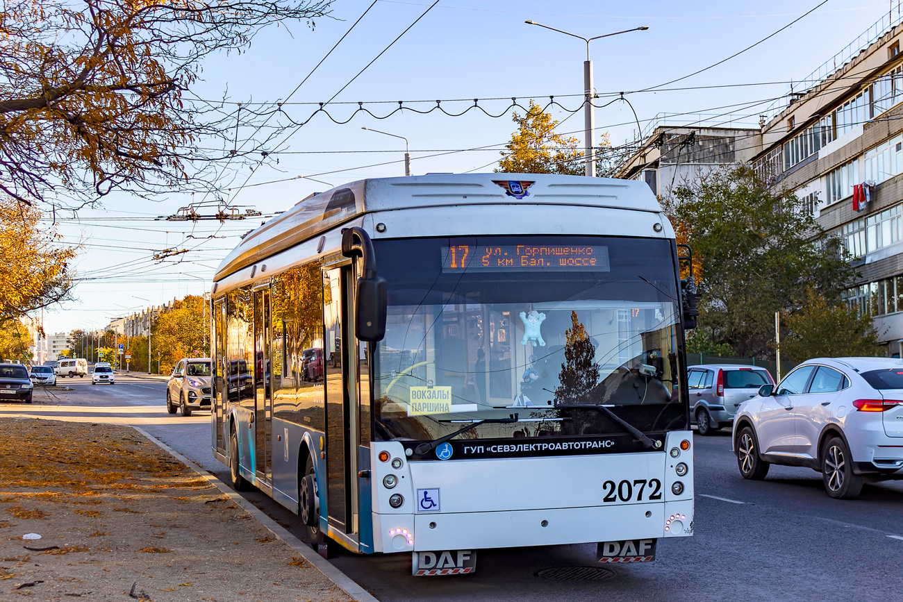 Севастополь, Тролза-5265.03 «Мегаполис» № 2072 Севастополь, Тролза-5265.03 «Мегаполис» № 2072
