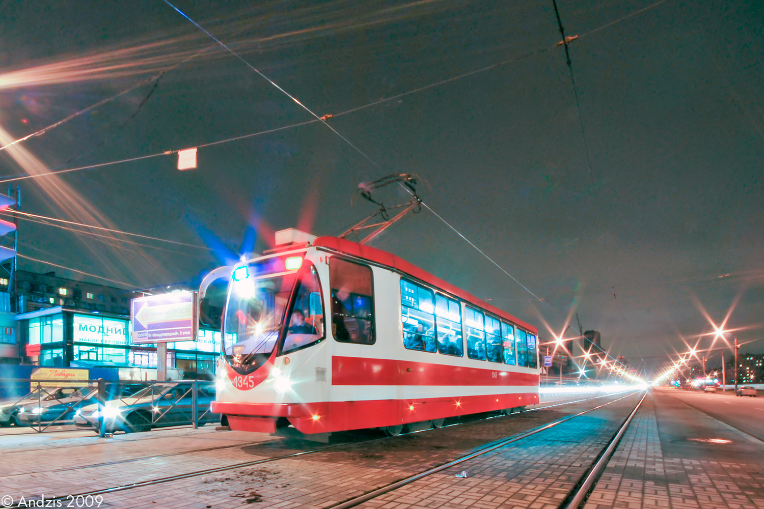 Санкт-Петербург, 71-134А (ЛМ-99АВН) № 1345