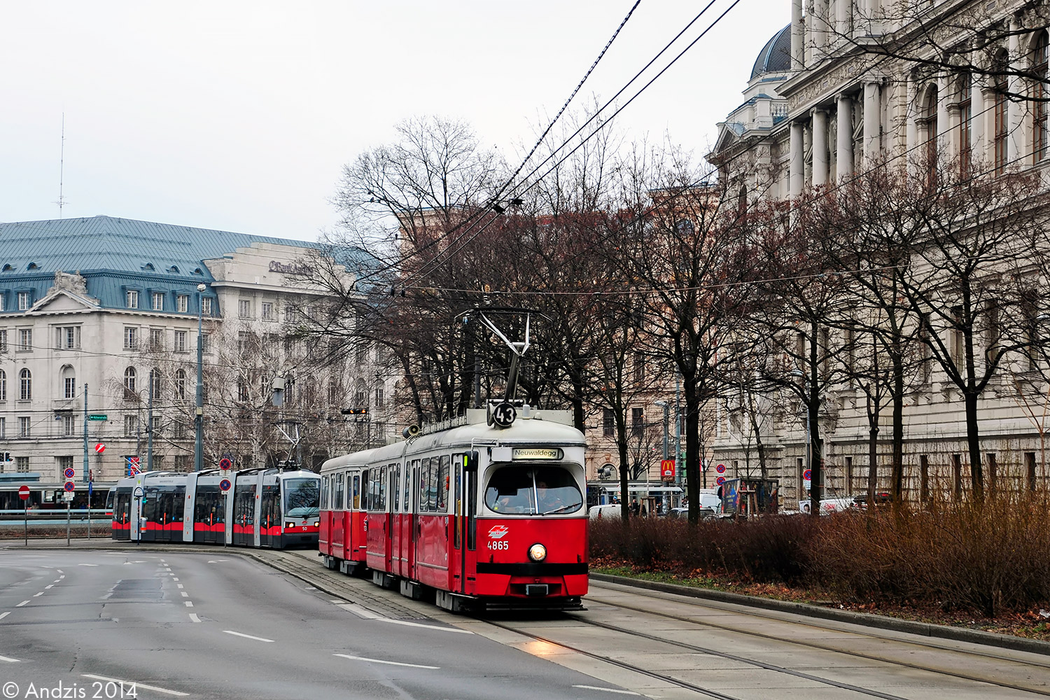 Вена, SGP Type E1 № 4865 Вена, SGP Type E1 № 4865