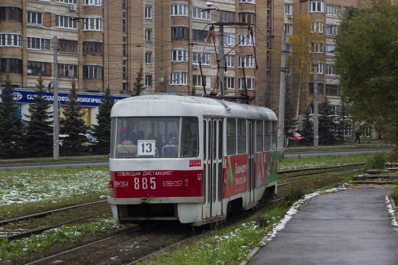 Самара, Tatra T3SU № 885