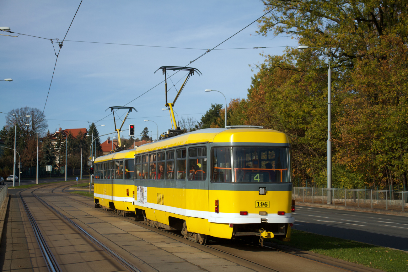Пльзень, Tatra T3R.PV № 196