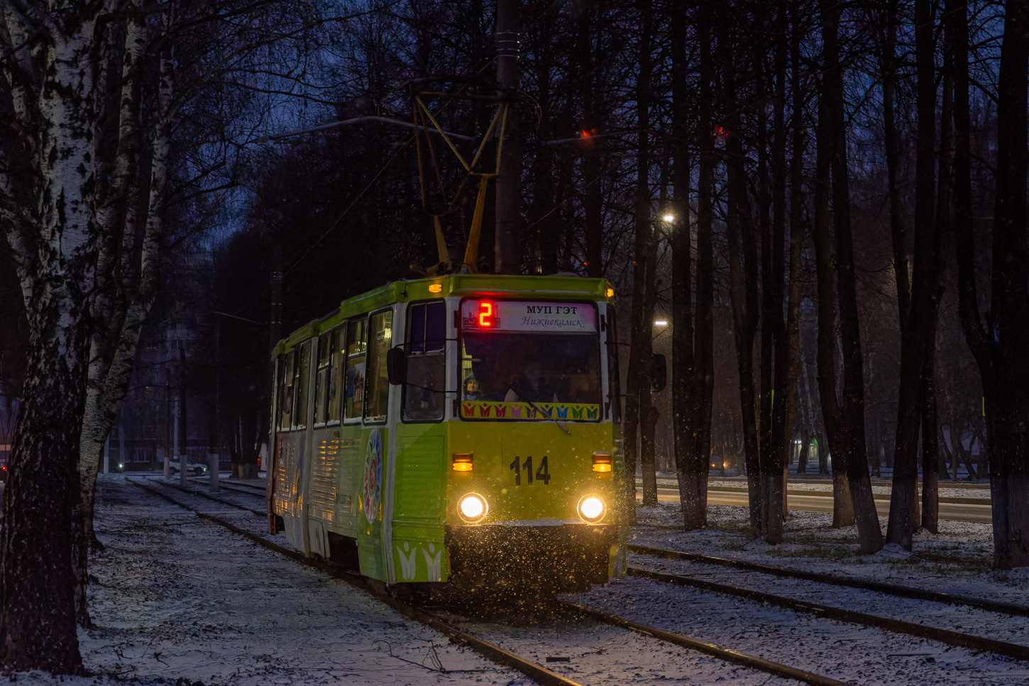 Nižnekamsk, 71-605 (KTM-5M3) № 114