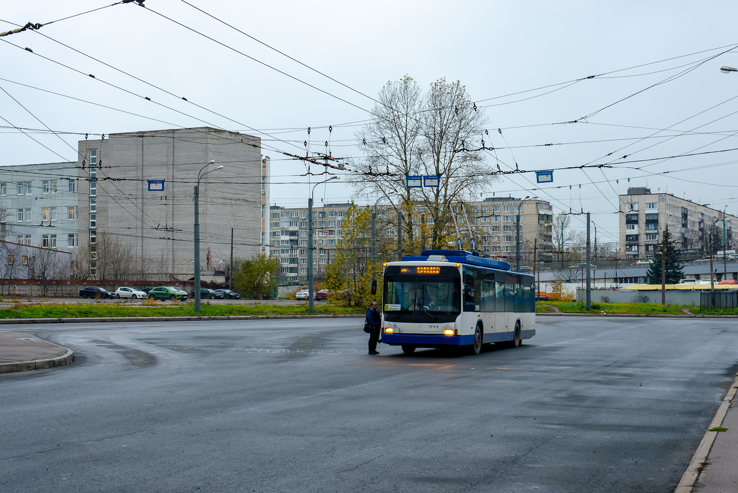 Санкт-Петербург, ВМЗ-5298.01 (ВМЗ-463) № 1999; Санкт-Петербург — Конечные станции и разворотные кольца