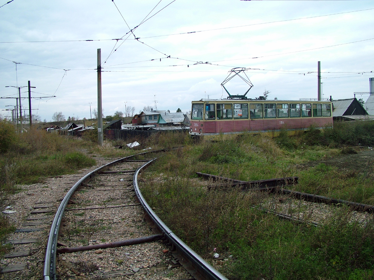 Angarsk, 71-605 (KTM-5M3) Nr. 154; Angarsk — Closed lines
