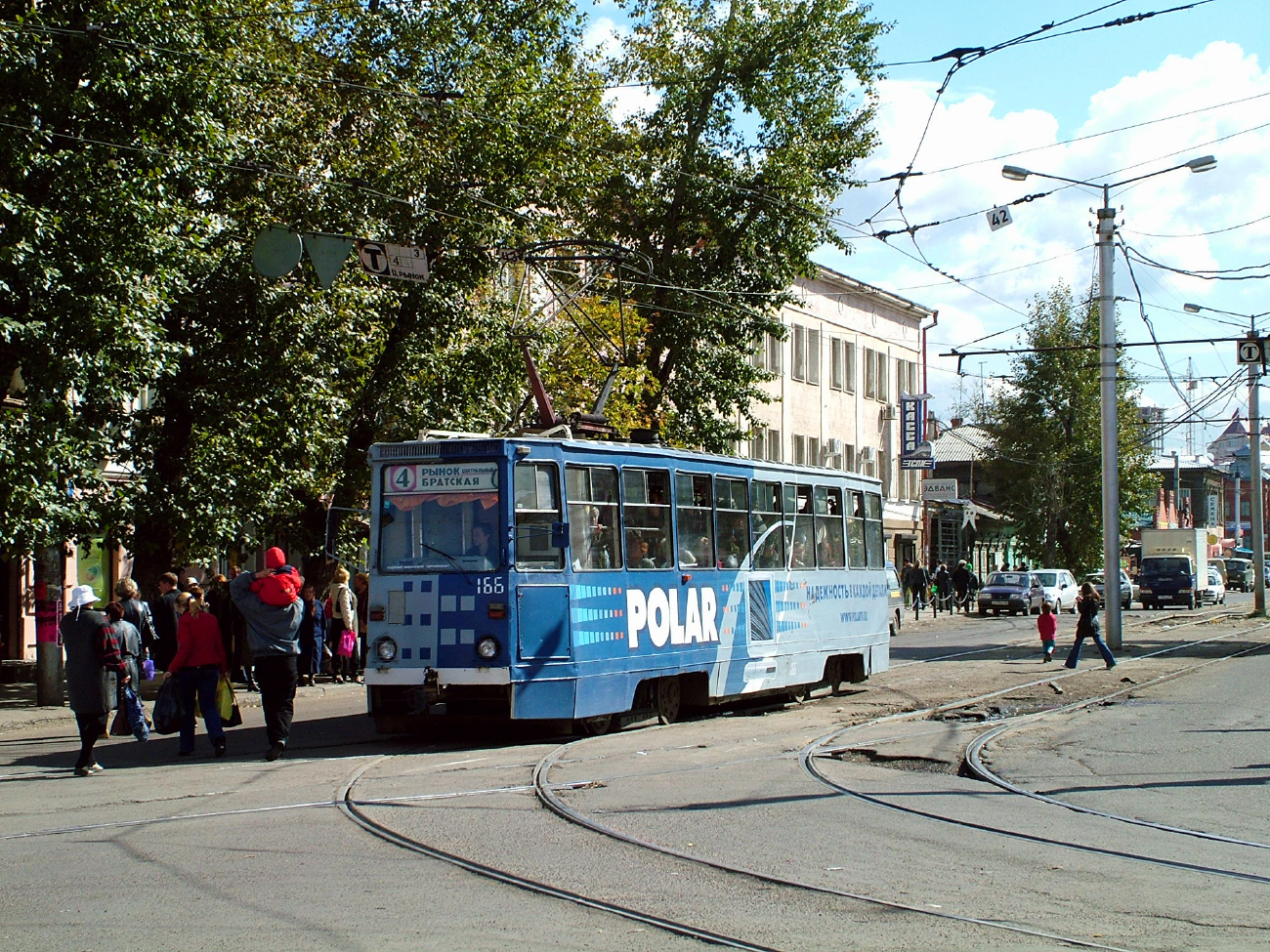 Irkutsk, 71-605 (KTM-5M3) № 166