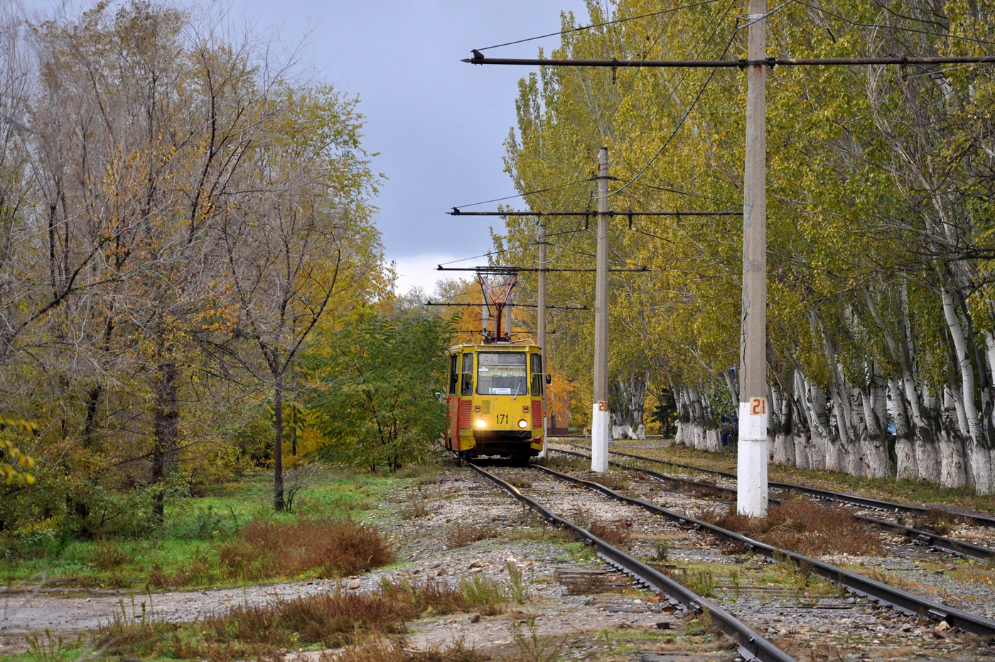 Волжский, 71-605 (КТМ-5М3) № 171