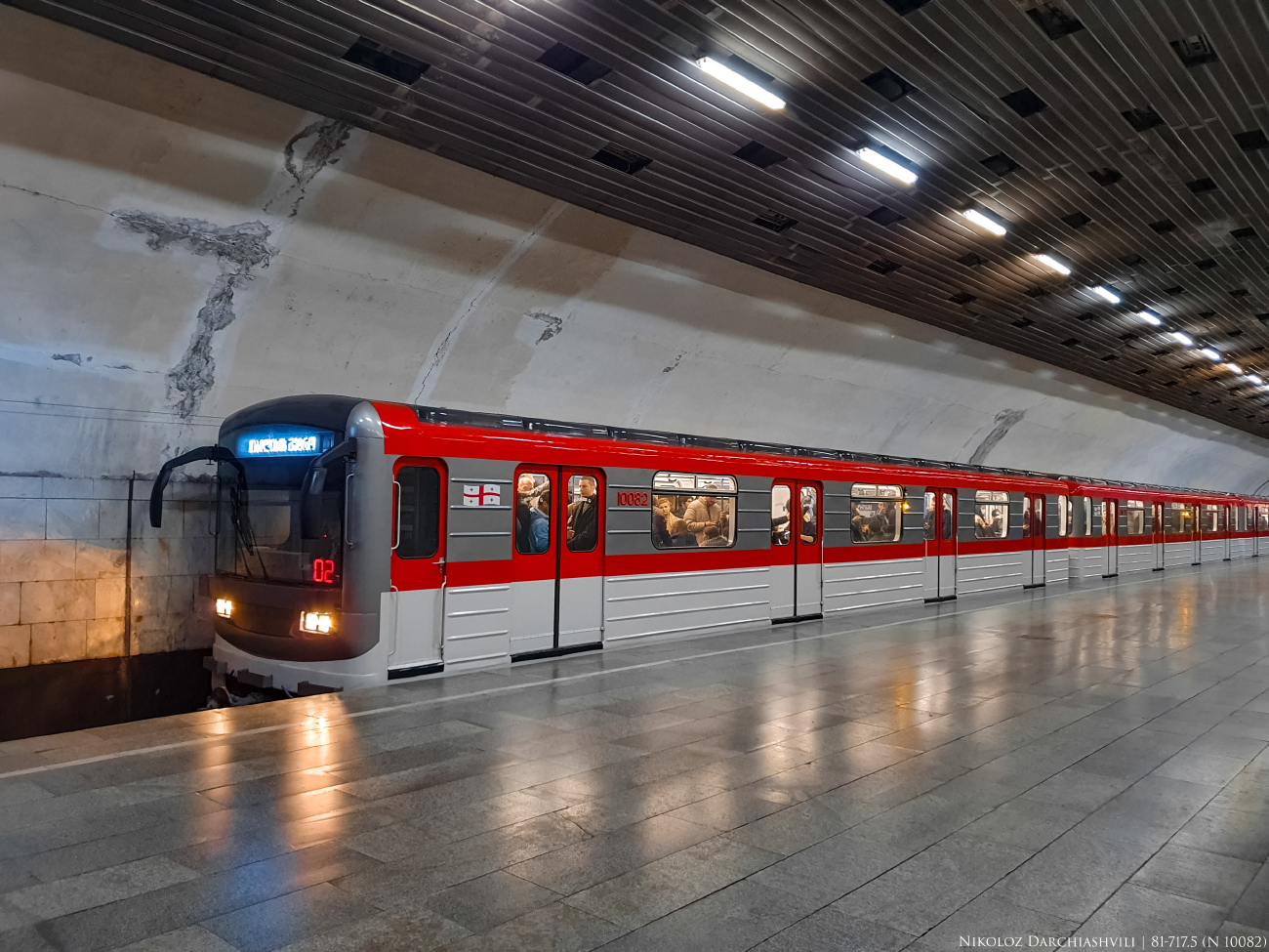 Тбилиси, 81-717M № 10082